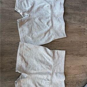2-Pack Forever 21 Light Gray Workout Shorts | Size small